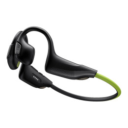 HAKII LIGHT II black green Bezprzewodowe słuchawki z odtwarzaczem MP3