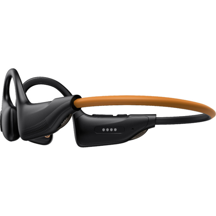 HAKII LIGHT II black orange Bezprzewodowe słuchawki z odtwarzaczem MP3