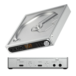 FiiO DM15 R2R Przenośny Odtwarzacz CD 24bit R2R z Bluetooth srebrny