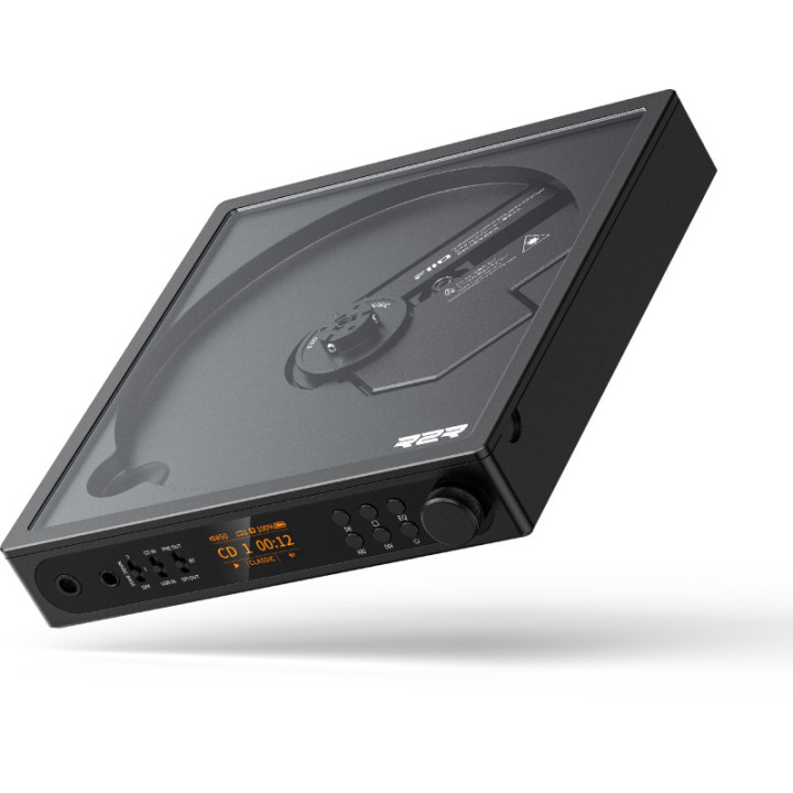 FiiO DM15 R2R Przenośny Odtwarzacz CD 24bit R2R z Bluetooth czarny