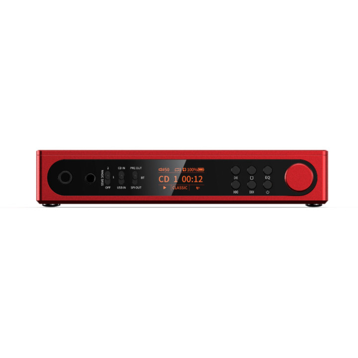 FiiO DM15 R2R Przenośny Odtwarzacz CD 24bit R2R z Bluetooth czerwony