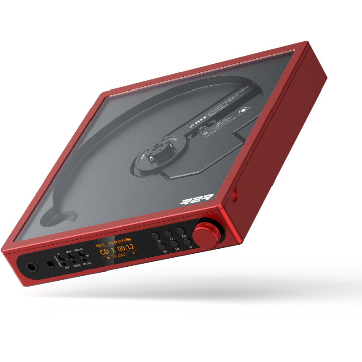 FiiO DM15 R2R Przenośny Odtwarzacz CD 24bit R2R z Bluetooth czerwony