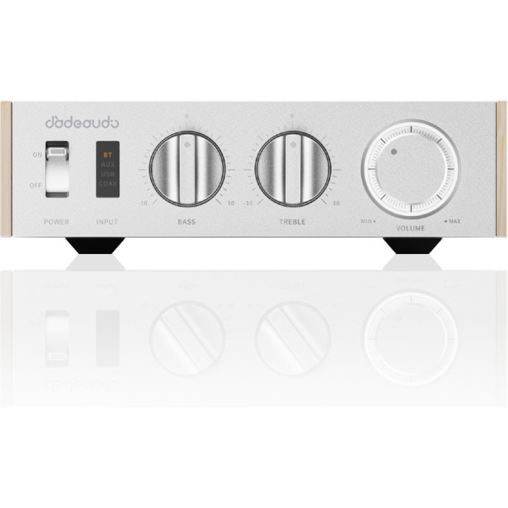 FiiO LEVEL 1 wzmacniacz głośnikowy 600W , BT 6.0, USB-DAC srebrny