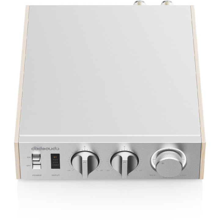 FiiO LEVEL 1 wzmacniacz głośnikowy 600W , BT 6.0, USB-DAC srebrny