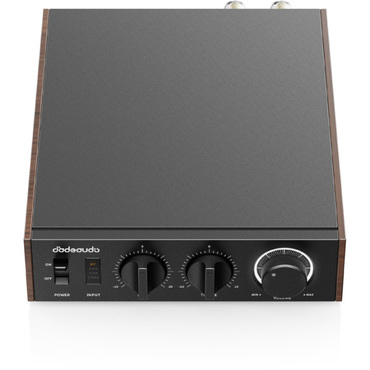 FiiO LEVEL 1 wzmacniacz głośnikowy 600W , BT 6.0, USB-DAC brązowy