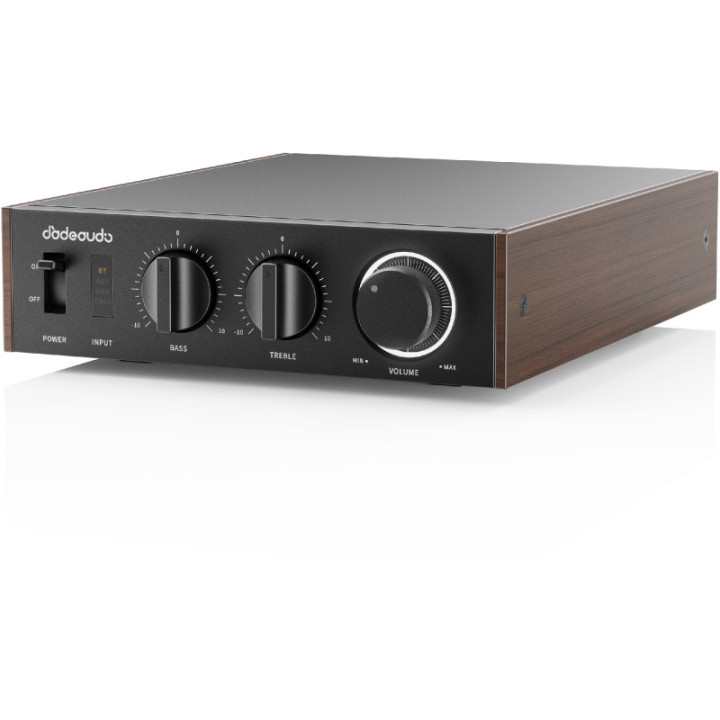 FiiO LEVEL 1 wzmacniacz głośnikowy 600W , BT 6.0, USB-DAC brązowy