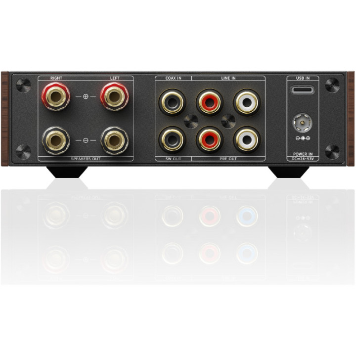 FiiO LEVEL 1 wzmacniacz głośnikowy 600W , BT 6.0, USB-DAC brązowy