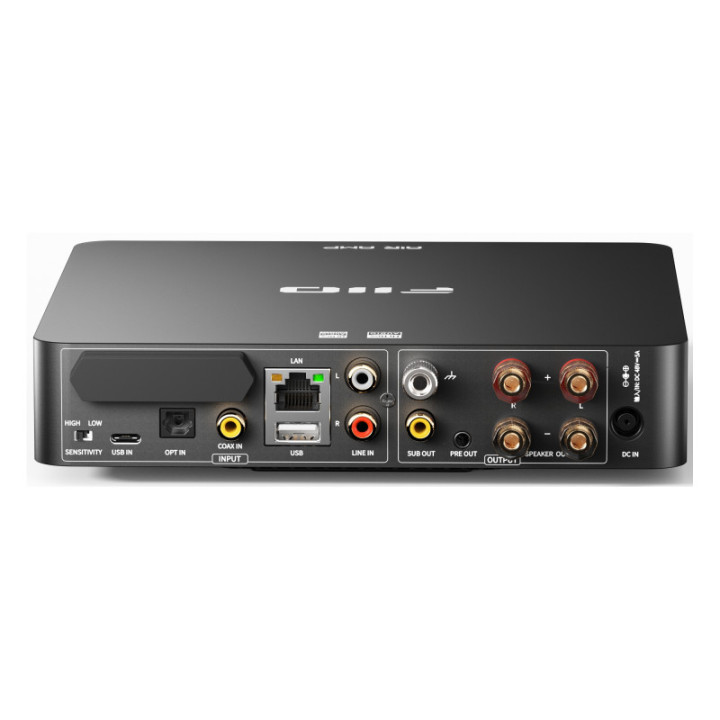 FiiO AIR AMP wzmacniacz stereo z odtwarzaczem sieciowym czarny