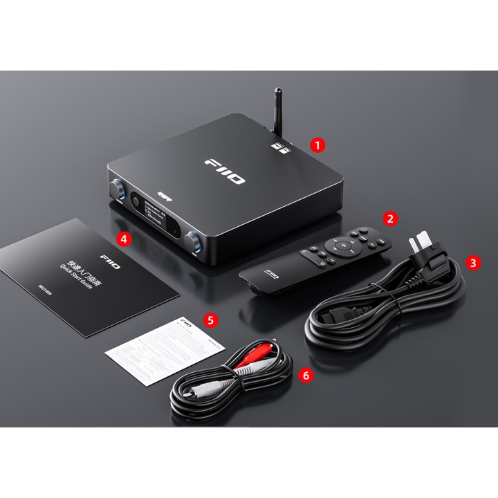 FiiO BR15 R2R Odbiornik bluetooth R2R HI-RES czarny