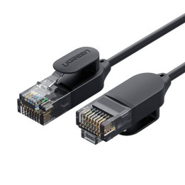 UGREEN 70333 NW122 Kabel sieciowy Ethernet RJ45, Cat.6A, UTP, 1.5m czarny