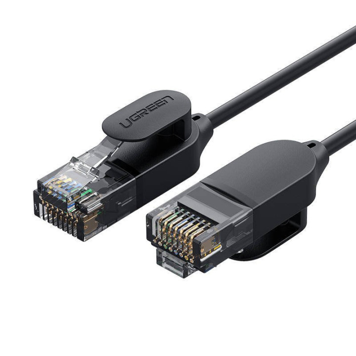 UGREEN 70333 NW122 Kabel sieciowy Ethernet RJ45, Cat.6A, UTP, 1.5m czarny