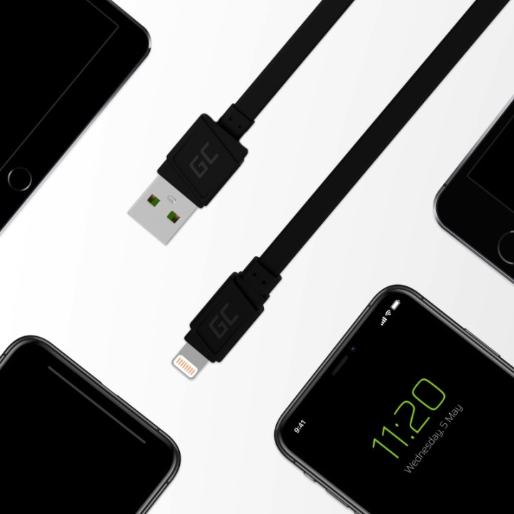 GREEN CELL KABGC02 USB - Lightning 25cm do iPhone