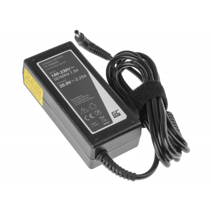 GREEN CELL AD76P Zasilacz Lenovo IdeaPad 110 110-15 100-15IBY 110-15IBR 320-15ISK