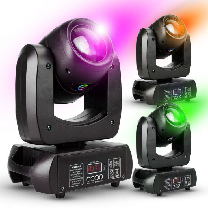 LIGHT4ME MH BEAM 100 głowica ruchoma beam LED DMX pryzma