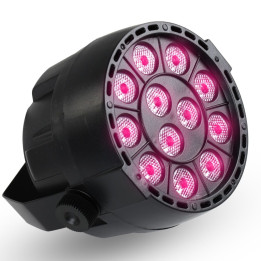 LIGHT4ME PAR 18W RGB reflektor sceniczny oświetlenie imprezowe DJ LED DMX