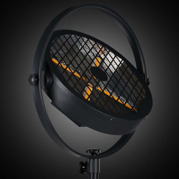 EVOLIGHTS LUMEN X V2 oświetlenie sceniczne retro vintage reflektor ciepły biały + RGB