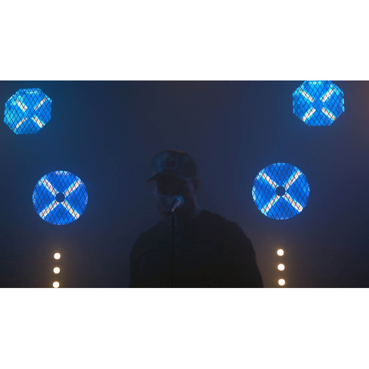 EVOLIGHTS LUMEN X V2 oświetlenie sceniczne retro vintage reflektor ciepły biały + RGB