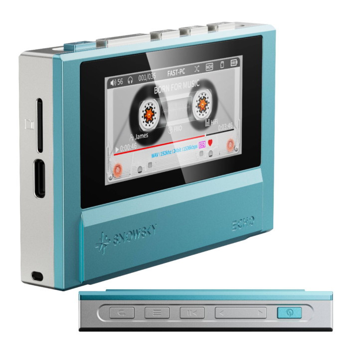 FiiO SNOWSKY ECHO Przenośny odtwarzacz Hi-Res niebieski