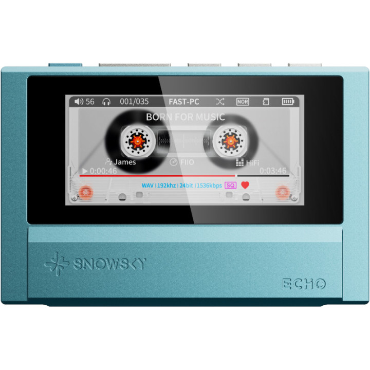 FiiO SNOWSKY ECHO Przenośny odtwarzacz Hi-Res niebieski