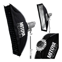 MITOYA MX16K2290 Softbox MOTION STRIP 22x90cm + Grid [Bowens]