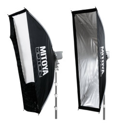 MITOYA MX16K30120 SOFTOBOX MOTION STRIP 30x120cm + Grid [Bowens]