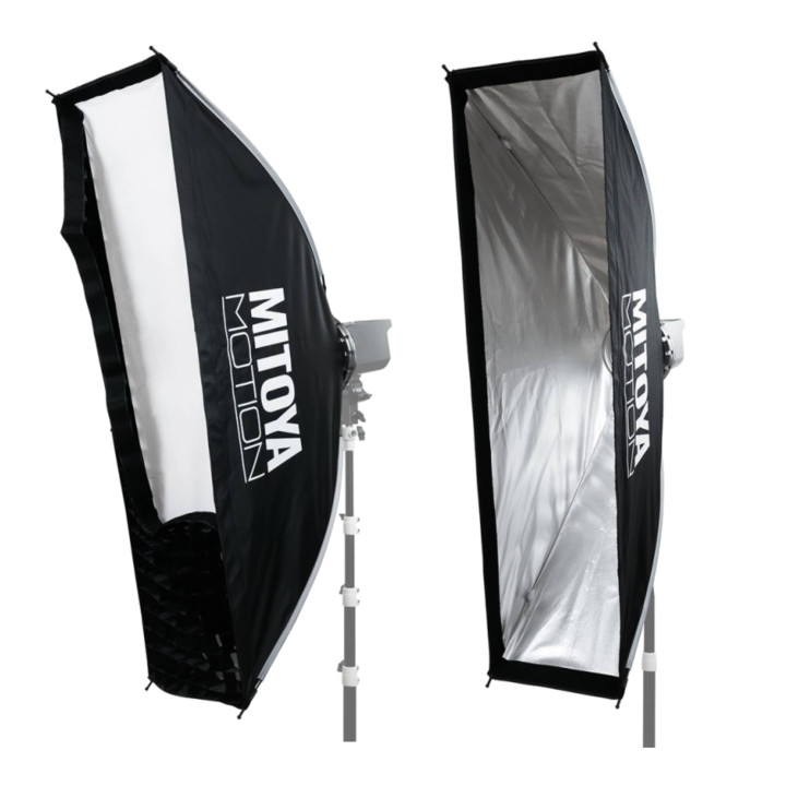 MITOYA MX16K30120 SOFTOBOX MOTION STRIP 30x120cm + Grid [Bowens]