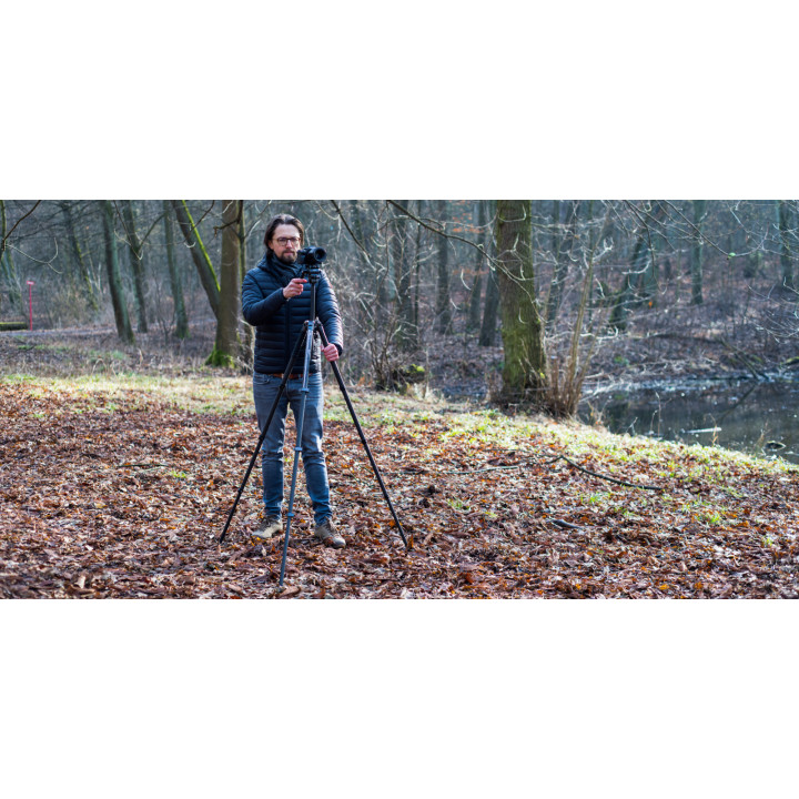 FOTOPRO X-AIRFLY MAX VIDEO Statyw fotograficzny pomarańczowy 171 cm
