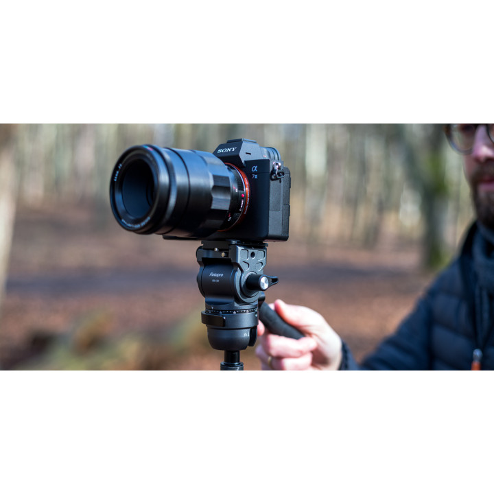 FOTOPRO X-AIRFLY MAX VIDEO Statyw fotograficzny pomarańczowy 171 cm