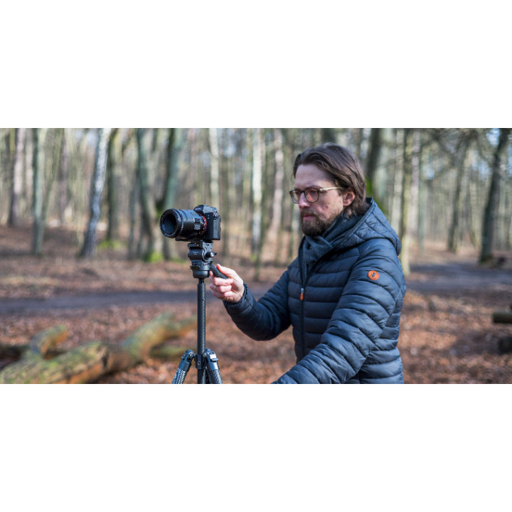 FOTOPRO X-AIRFLY MAX VIDEO Statyw fotograficzny pomarańczowy 171 cm