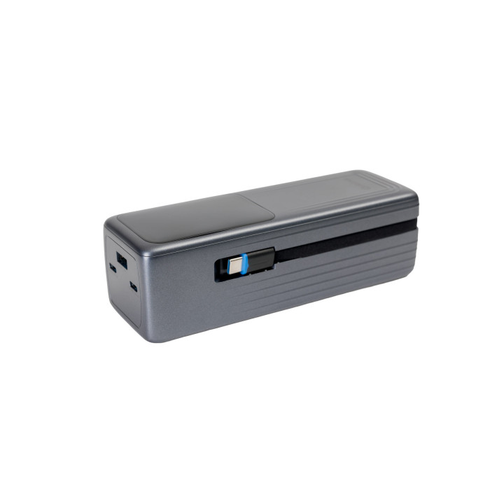 PLATINET PMPB27140 Powerbank 27000 mAh 140W z wbudowanym kablem i wyświetlaczem