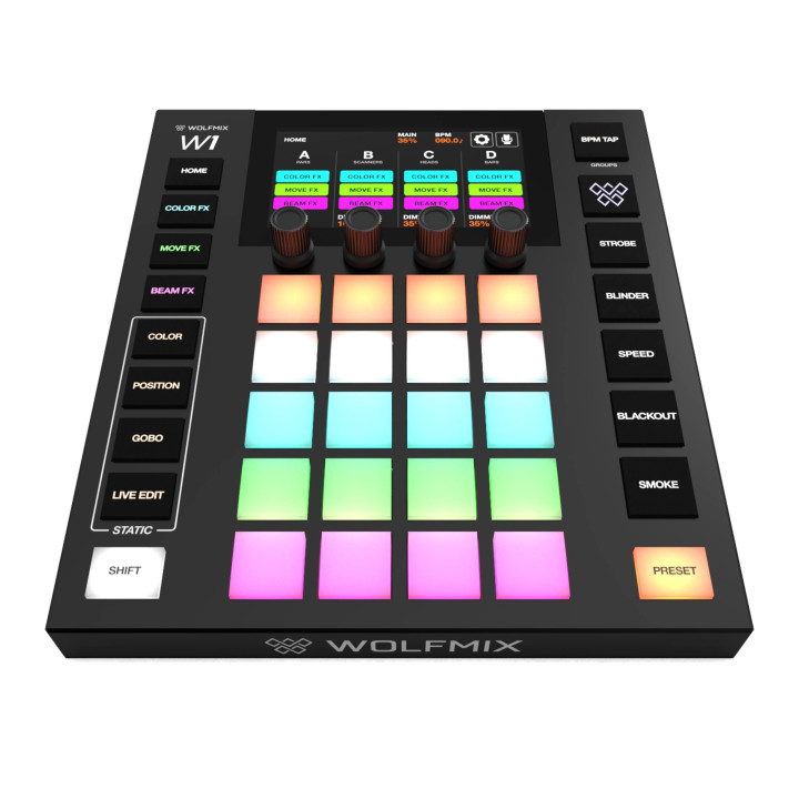 WOLFMIX W1 MK3 kontroler DMX