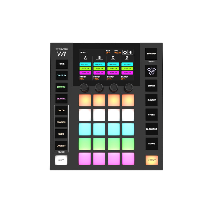 WOLFMIX W1 MK3 kontroler DMX