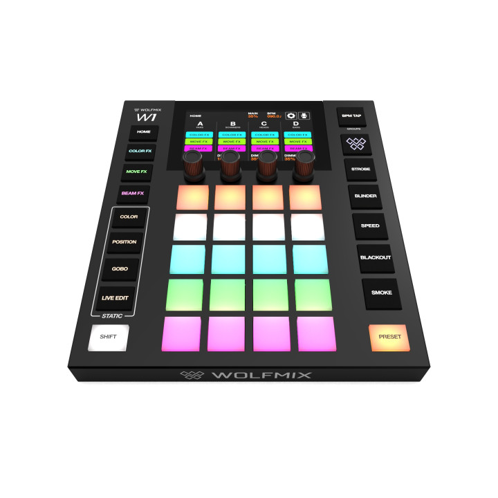 WOLFMIX W1 MK3 kontroler DMX