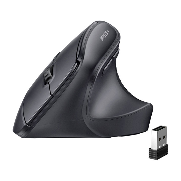 UGREEN M571 Mysz bezprzewodowa 2.4GHz+BT (czarna)
