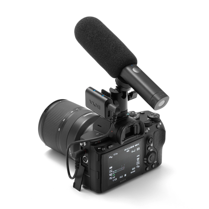 BOYA MAGIC-03 Mikrofon bezprzewodowy 2.4GHz USB-C - czarny