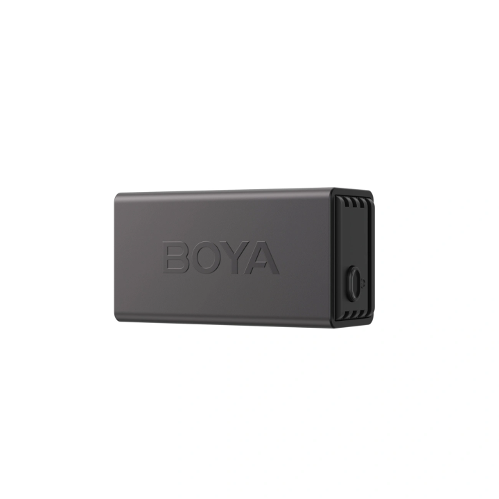BOYA BOYALINK 3-02 Mikrofony bezprzewodowe 2.4GHz USB-C - czarne