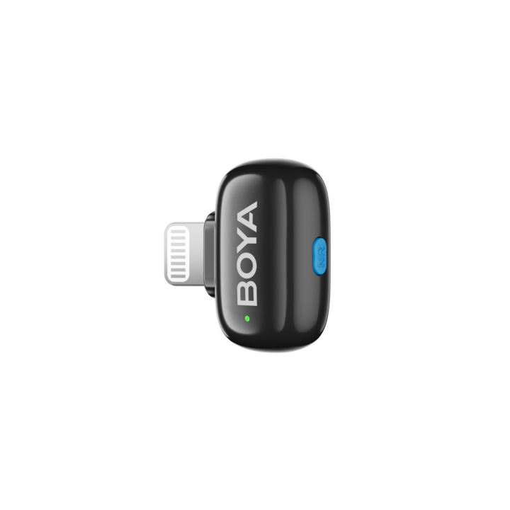 BOYA mini 2-01 Mikrofony bezprzewodowe 2.4GHz USB-C - czarne