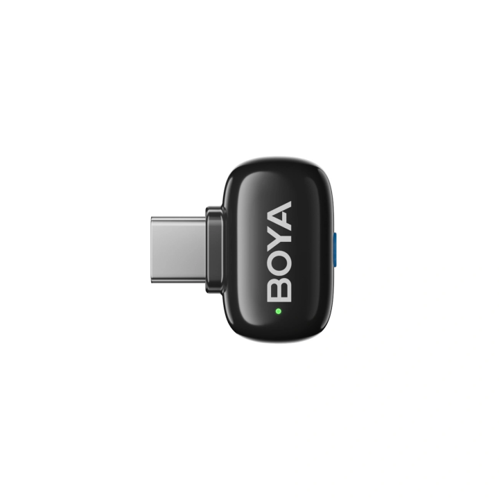 BOYA mini 2-01 Mikrofony bezprzewodowe 2.4GHz USB-C - czarne