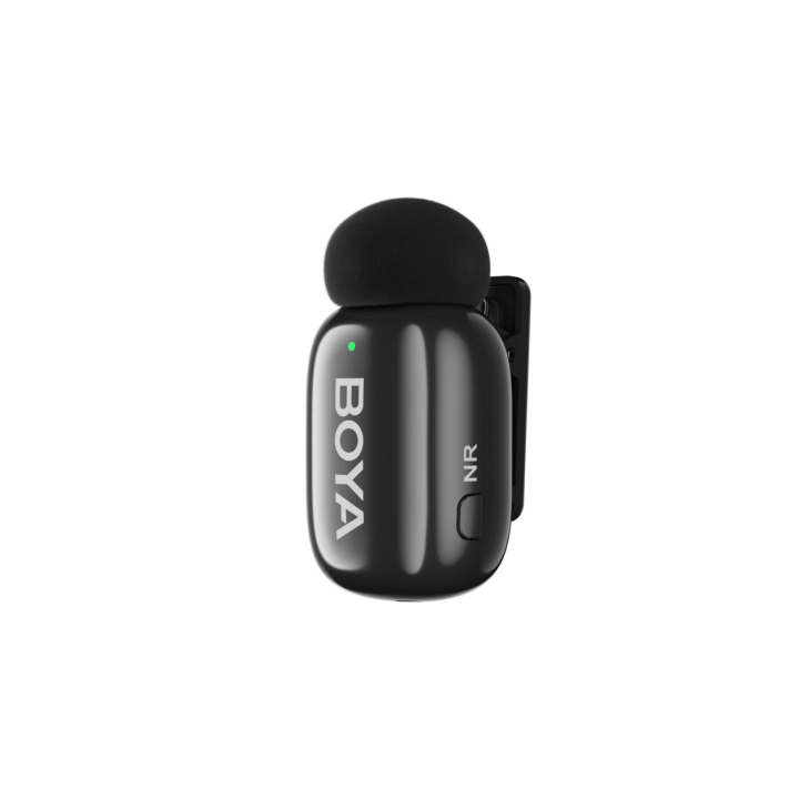 BOYA mini 2-01 Mikrofony bezprzewodowe 2.4GHz USB-C - czarne