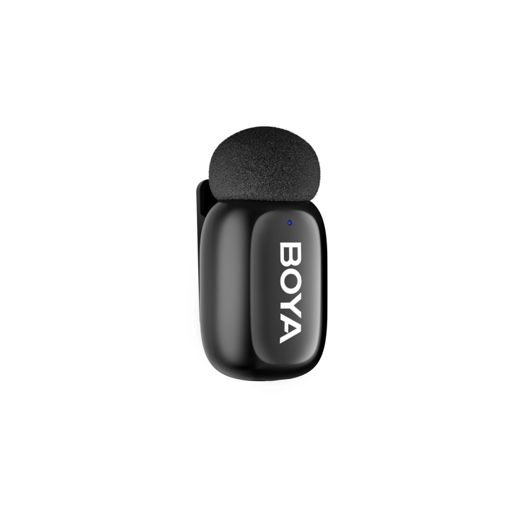 BOYA mini 2-01 Mikrofony bezprzewodowe 2.4GHz USB-C - czarne