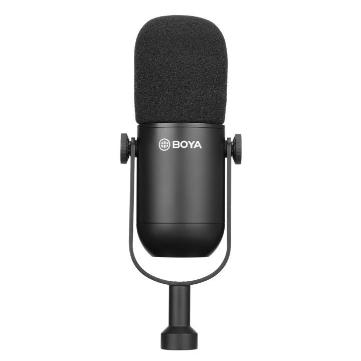 BOYA BY-DM500 Mikrofon dynamiczny kardioidalny XLR do podcastów - czarny