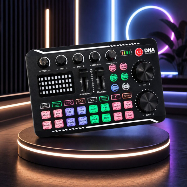 DNA STUDIO CARD akumulatorowa zewnętrzna karta dźwiękowa audio USB-C Bluetooth 1200 mAh