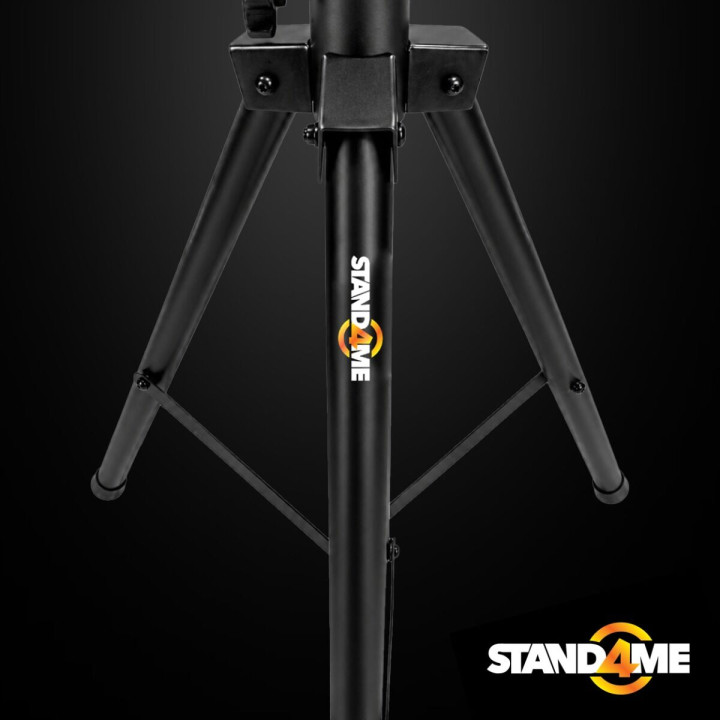 STAND4ME LTS 1 rampa oświetleniowa DJ do 100 kg stal czarna 240-400 cm