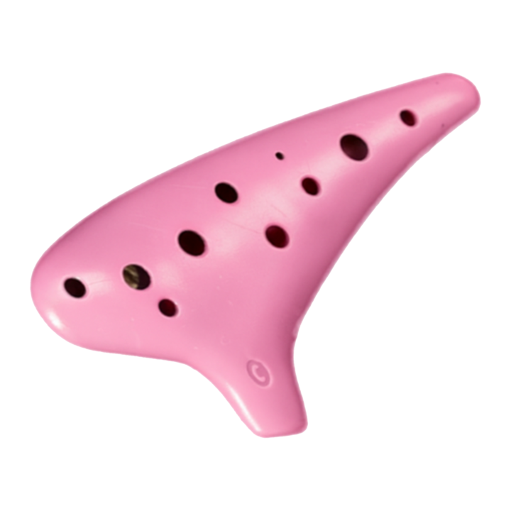 KERA AUDIO ABS-12SC001-PINK Okaryna różowa