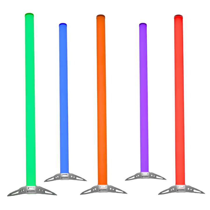 LIGHT4ME TUBE lampa podłogowa tuba świetlna oświetlenie dekoracyjne RGB LED pilot