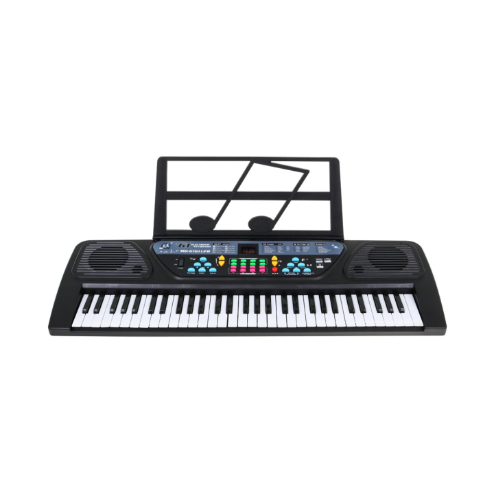 OUTLET MQ-6161UFB Keyboard z trybem nauki dla dzieci 5+ Stojak na nuty Mikrofon + Nagrywanie