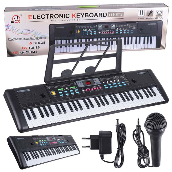 OUTLET MQ 605 keyboard z mikrofonem dla dzieci