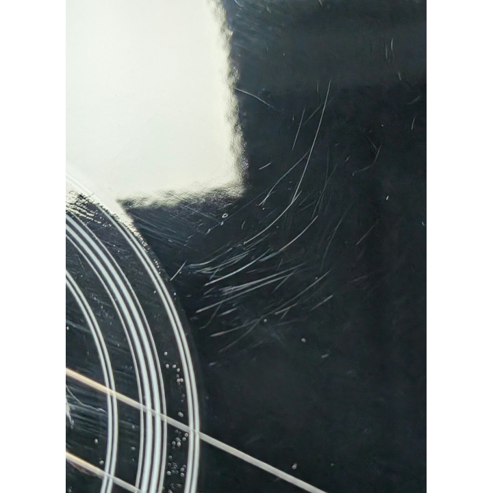 OUTLET SUPRIMO JRA SET BK gitara akustyczna 1/4 czarna zestaw kostki pasek struny pokrowiec akordy tuner