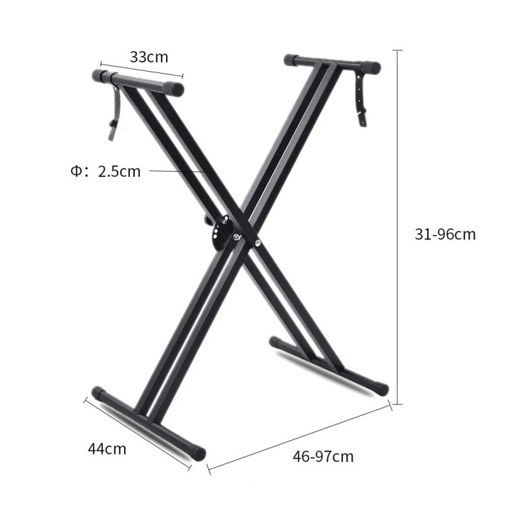 OUTLET FONOTE KXX-1 Statyw pod keyboard czarny