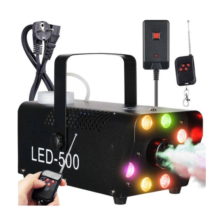 OUTLET LIGHT4ME FOG 500 LED wytwornica dymu mgły na pilota